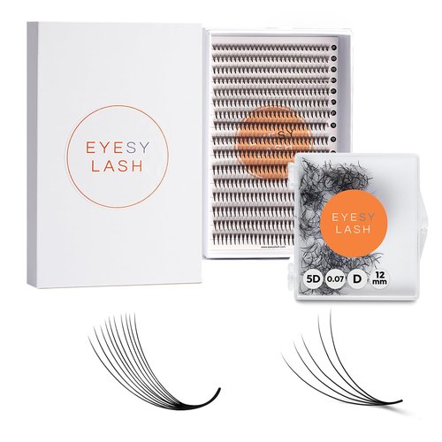 Eyesy Lash 448 Narrow Promade Fans & 500 Promade Fans - Premade Volume Lash Extensions