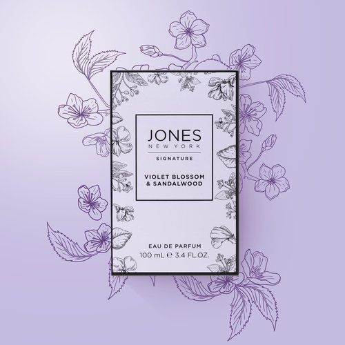 Jones New York Violet Blossom & Sandalwood Eau de Parfum 3.4 fl oz / 100mL