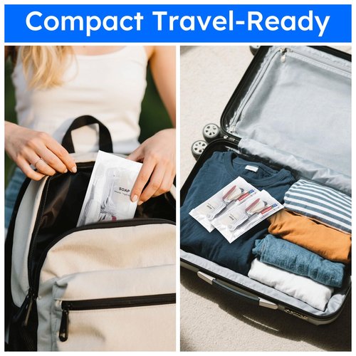 LLHQAMT Travel Toothbrush Kit, Hygiene Kit Comes in A Double Sealed Individual Package, Personal Hygiene Kit for Hotel, Camping, Home and Travel (20 Set)