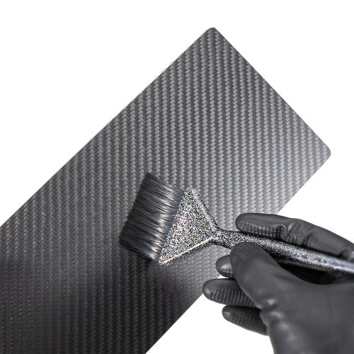 Professional Carbon Fibre Foil/Balayage Board,Highlighting Board, Hair Colouring Tool (Matte Black, Matte Black K)
