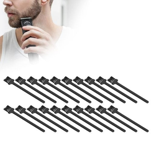 20 Pcs Electric Shaver Cleaning Brushes, Razors Brush Set, Trimmer Cleaner Brush with Long Handle for Computer Keyboard Shaver Appliance and More