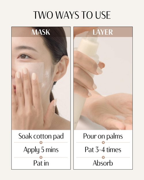 DR.PEPTI Centella Toner EX - Korean Face Toner with Hyaluronic Acid Peptides Niacinamide - Soothing Moisturizing for Dry Sensitive Skin - Milky Serum Formula, 6.09 fl.oz.