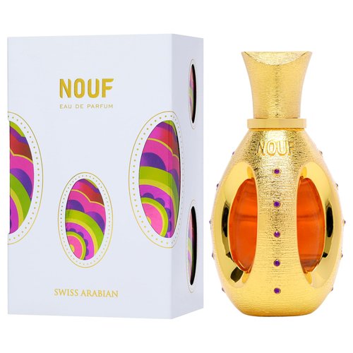 Swiss Arabian Nouf - Luxury Products From Dubai - Long Lasting, Addictive Personal EDP Spray Fragrance - Seductive Signature Aroma - 1.7 Oz