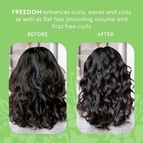 LATINUS BEAUTY FREEDOM Collection, Impossible Keratin Anti-Frizz Shampoo (12 oz) + Conditioner (12 oz) + Styling Cream (8 oz) for Curly, Wavy Hair