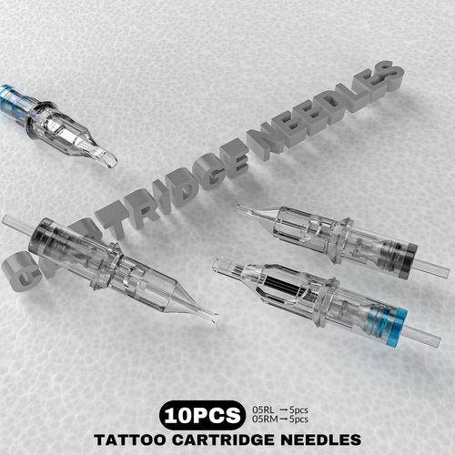 Tattoo Kit, Wormhole Tattoo Gun Kit Tattoo Machine Kit with Tattoo Gun 11 Tattoo Inks 10 Cartridge Needles, Power Supply for Beginners WTK187