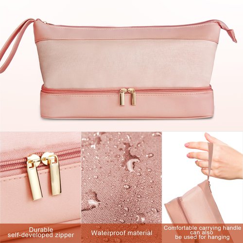 GENCAM Flexfusion Carrying Case for Shark, Travel Case for Shark Glam Ceramic/FlexFusion Hair Straightener, Travel Bag for Shark Flexfusion Air Ceramic HD641S/HD642S /HD6052S (Pink)