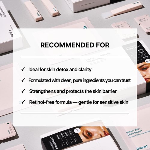 THOME G-Peel Program One Day Kit – Korean 4-Step Radiant Skincare Facial – Low Irritating & Gentle on Sensitive Skin – Brightens, Smooths & Strengthens Barrier (1 Sheet)