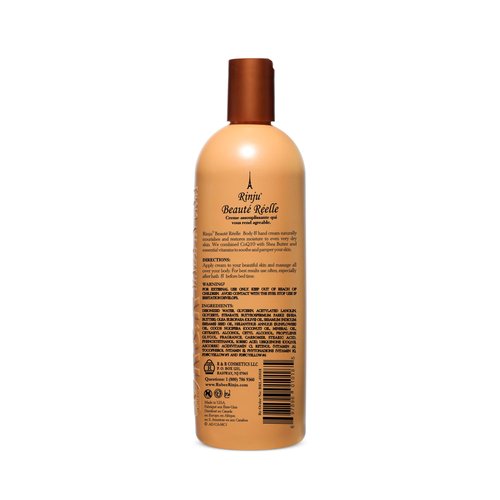 Rubee, Pierre La Touche & Rinju Beaute Reelle Lotion 16 oz. (Set of 3) with a Rinju Lotion 2oz Rinju Shea Butter Lotion Bottle