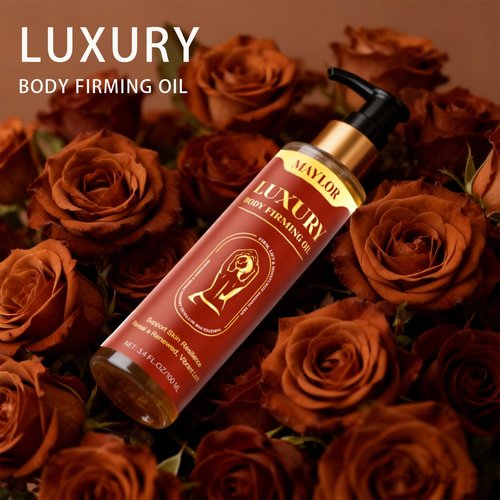 Body Firming Oil - Luxury Toning & Tightening Treatment for Crepey Skin - Hydrating, Nourishing Elixir to Improve Skin Texture & Elasticity - 100ml (1)