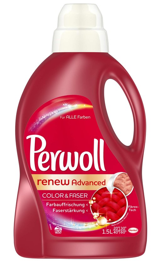 Perwoll Color und Faser Renew Advanced, 1er Pack (1 x 1500 ml)