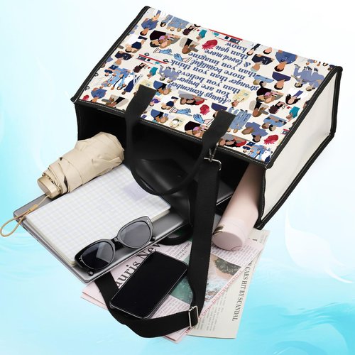 LEVLO Droctor TV Show Cosmetic Make Up Bag Derek and Meredith Inspired Fans Gift Droctor MeredithZipper Pouch Bag (Derek LT)