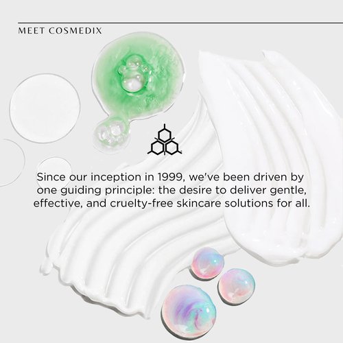 COSMEDIX Clarify Salicylic Acid Foaming Face Wash for Women & Men - Exfoliating Facial Cleanser for Sensitive & Blemish-Prone Skin - Gentle Facewash with Aloe Vera for Glowing Skin, Gluten Free