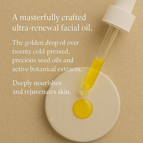 Hope Ridge Naturals Camellia Radiance Face Serum, Ultra-Renewal Oil with Rose & Botanicals, Anti-Aging & Repair, for Normal/Dry/Combination/Mature Skin, Lightweight & Fast-Absorbing