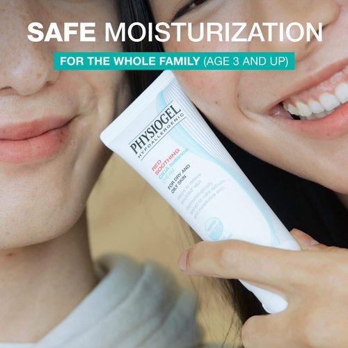 Physiogel Moisturizer Cream, Korean skin care, Soothes Irritation & Redness while Controlling Sebum, Cica, PEA, Niacinamide, Panthenol, Non-Comedogenic, Dermatologist-Tested, Lightweight Cream.