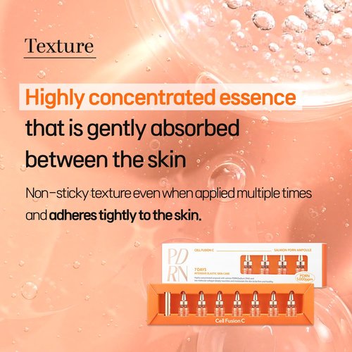 Dermanex Cell Fusion C Salmon PDRN Ampoule 7 days (100% Authentic) Moisture Skincare Gift Set- Korean Skincare Luxury Premium High-end Hydrating Anti Aging Serum