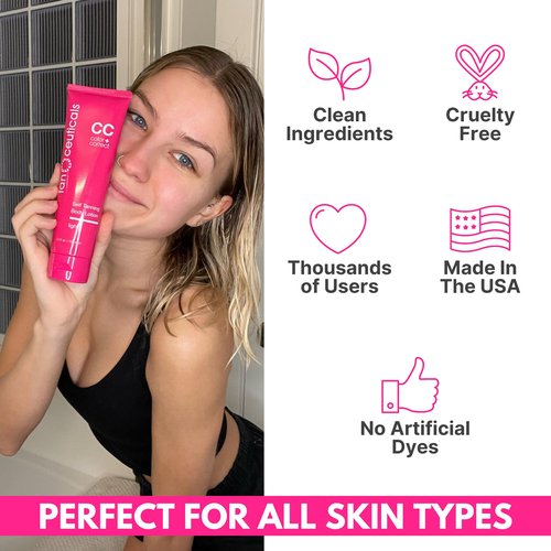 Tanceuticals Self Tanning Body Lotion - Light Self Tanner, Gradual Color Correcting & Natural Looking Sunless Tan – Quick Fake Tan, Bronze Glow - Fresh Coconut Scent & Healthy Ingredients (Light)