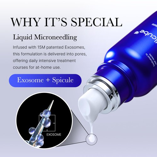 medicube Zero Exosome Shot 7,500 PPM Spicule Facial Serum | Liquid Skin Booster Serum | Exosome, AHA+BHA+PHA | Pore Care, Dead Skin Cells, Skin Texture | Korean Skin Care 1.01 fl.oz