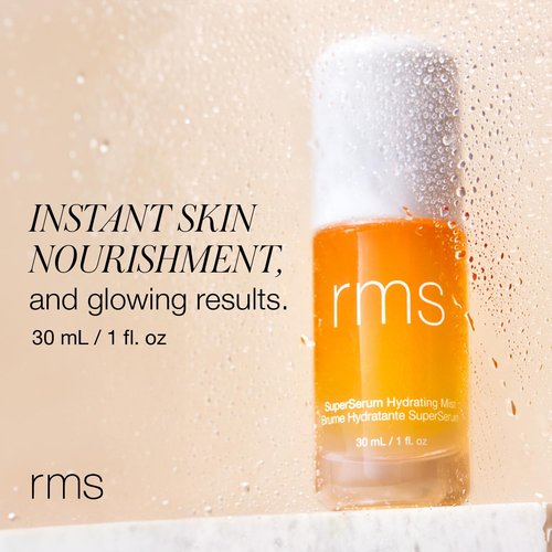 RMS Beauty SuperSerum Hydrating Mist - Facial Mist Spray, Hydrating Face Mist Serum, Niacinamide Toner Makeup Spray Primer, Dewy Primer Skincare Base