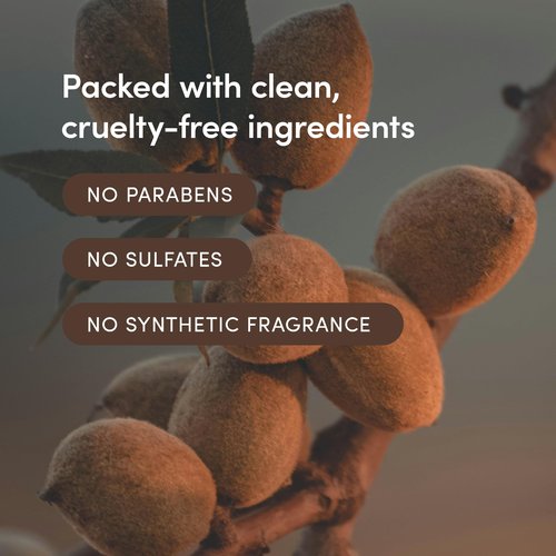 LATHER - Almond Shave Crème, 4 oz - Non-Foaming Luxurious Shaving Cream for Women and Men - Almond Oil, Vitamin E, Omega Fatty Acids - Sensitive Skin Safe - Vegan & Cruelty Free - Beauty & Skincare