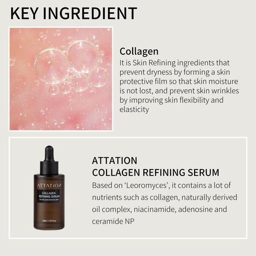 ATTATION Collagen Refining Serum