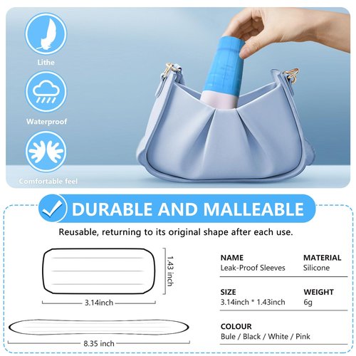 16 Pack Silicone Bottle Cover,Travel Essential for Women Men,Cruise Ship Essentials 2025,Beach Vacation Essentials,Travel Size Toiletries,Airplane Travels Accessories Elastic Sleeves for Leak Proofing