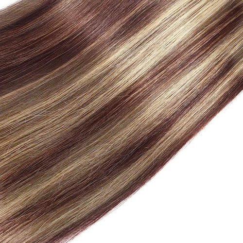 26 28 30 inch 613 Blonde Bundles 33/613 Straight Bundle Highlight Human Hair Bundles Reddish Brown Bundle
