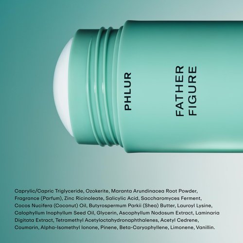 PHLUR Vanilla Skin & Father Figure Deodorant Duo - Natural 48 Hour Odor Protection - Baking Soda Free & Aluminum Free Deodorant with Salicylic Acid, Arrowroot Powder & Tamanu Oil (2 x 1.76 oz)