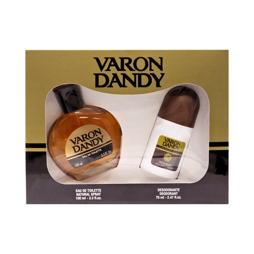 Varon Dandy Eau de Toilette and Deodorant Roll-on Gift Set for Men - 100ml EDT & 50ml Roll-on, Classic Fragrance and Long-lasting Freshness