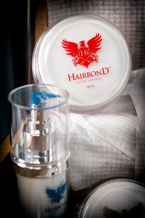 Hairbond United Kingdom Super Professional Hair Fibre (100ml) mens premium hair wax STRONG HOLD and EXTRA MATTE!!