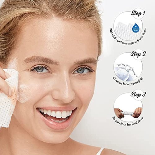 Olay Daily Deeply Clean 4-in-1 Water Activated Cleansing Face Cloths 33ct (Pack of 5)