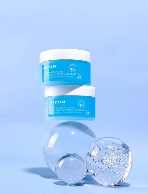 MIZON Water Volume EX Cream moisture deeep hydration cream, Soft Skin Korean skin care (230ml / 7.77fl oz)