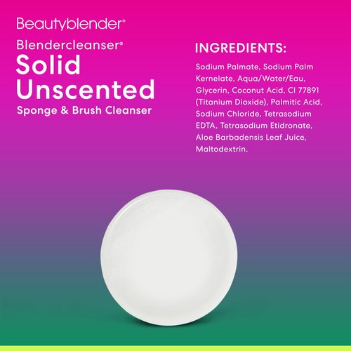 Beautyblender® | Besties Bio Pure Blend & Cleanse 4-Piece Starter Set, Bio Pure Makeup Sponge + Solid Unscented Cleanser .558 oz + Silicone Scrub Mat + Travel Case, Made in USA, Vegan, Sustainable