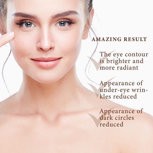 NEW ANGANCE Refreshing and Firming Eye Cream Moisturizes the Tender Eye-Contour Skin Reduces Eye Bags Crow's Feet Fine Lines, 0.7 Fl Oz