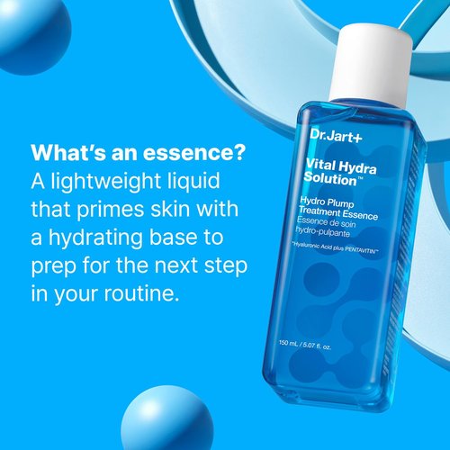 Dr.Jart+ Vital Hydra Solution Hydro Plump Treatment Korean Essence with Hyaluronic Acid for Glass Skin| Korean Skin Care, 5.07 Fl Oz