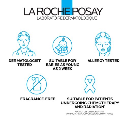 La Roche-Posay Cicaplast Balm B5, Madecassoside + Shea Butter + Vitamin B5 Panthenol, Healing Ointment & Therapeutic Multi Purpose Calming Cream for Dry & Irritated Skin, Paraben Free (Pack of 2)