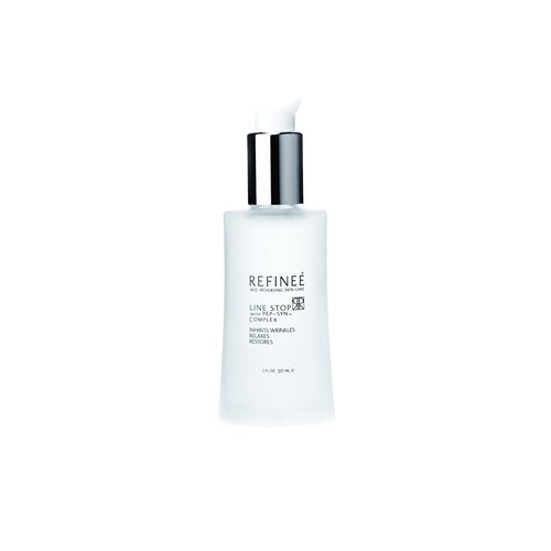 Refinee Skin Care Fine Line Stop, Wrinkle Anti-aging Treatment 1 Ounce Face Serum