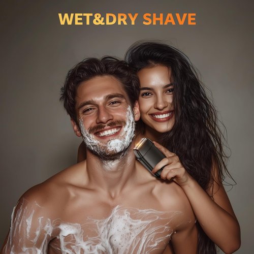 Foil Shavers for Men, Electric Razors for Close Shaving Face with High Speed 3 Floating Blade Heads, USB C Fast Rechargeable Foil Shaver IPX7 Waterproof Wet Dry Travel Locked/Led Display