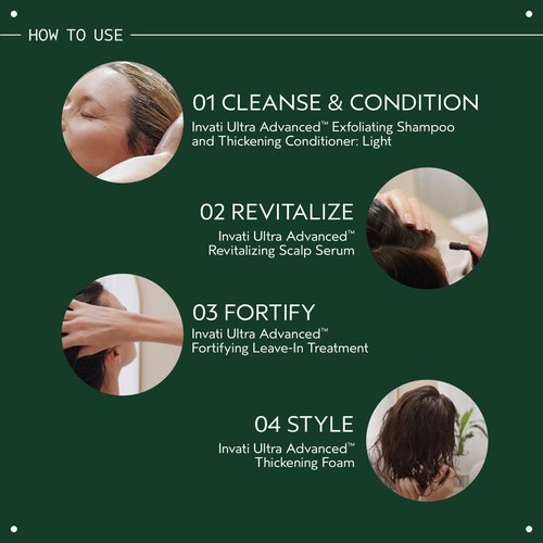 Aveda Invati Ultra Advanced Exfoliating Shampoo Light | Step 1 of 4 | Reduces Hair Loss by 77% | for Fine to Medium Thinning Hair Types | Normal to Oily Scalp | 95% Naturally Derived*, 6.7 Fl Oz