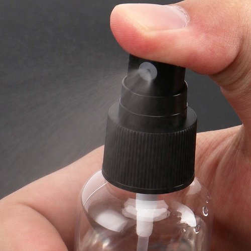 TAICHEUT 80 Pack 2oz/60ml Mini Spray Bottles, Clear Plastic Spray Bottles with Funnels Refillable Mist Spray Bottle for Perfume, Essential Oil and Short Trip