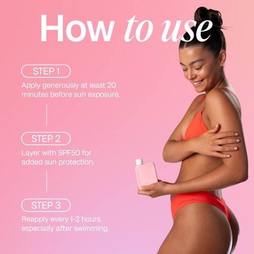 Bali Body Watermelon Tanning Oil SPF 6 | Infused with Natural Oil | Fruity Scent Summer Essential for Golden Deep Glow | Vegan, Cruelty Free (100ml/3.4 fl oz)