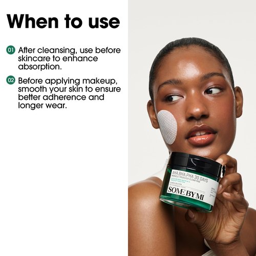 SOME BY MI AHA BHA PHA 30 Days Miracle Truecica Clear Pad – Pack of 2 – Korean Exfoliating Centella Face Toner Pads – Gently Clears Impurities, Refines Pores & Smooths Skin Texture – Korean Skin Care