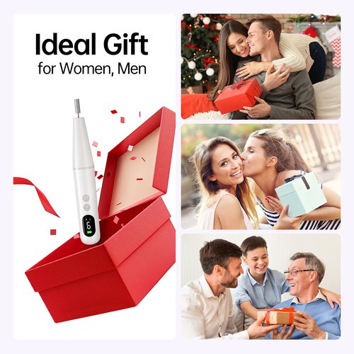 Electric Nail Drill Kit Professional - 9 Speed Cordless Electric Nail File with LED Display, Portable Nail Drill Machine for Acrylic Gel Nails, Hand Feet Trimmer Buffer Tool for Women Men Baby White