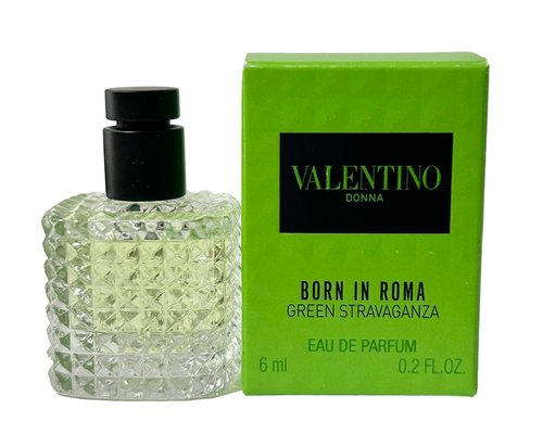 Valentino Donna Born In Roma GREEN STRAVAGANZA (MINI/SMALL/TRAVEL SIZE) Women Perfume Splash Dabber 6 ml / 0.2 Fl Oz (6229)