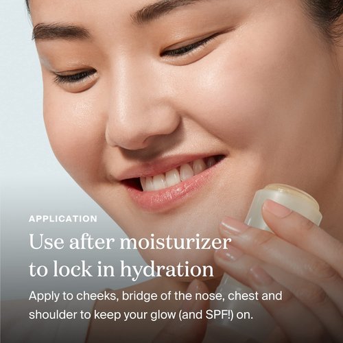 Supergoop! Glow Stick, .7 oz - SPF 50 PA++++ Dry Oil Sunscreen Stick for Face & Body - Brightens & Hydrates for a Healthy Glow - Mess-Free, Travel-Friendly SPF