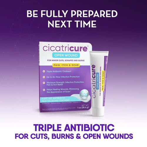 Cicatricure Advanced Scar Gel for Face & Body - Proven Results in 2 Weeks, Scar Treatment for Surgical Scars, Stretch Marks, Scars of Burns and Injuries, Acne Scar Treatment, 2 oz (56g)