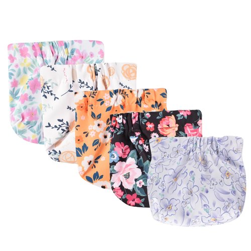 Redvigh Pocket Cosmetic Bag 5PCS, Small Pouch Bag Mini Shrapnel Makeup Bag Squeeze Top Coin Purse Waterproof Portable No Zipper Self-closing Pouch for Lipstick Jewelry Organizer