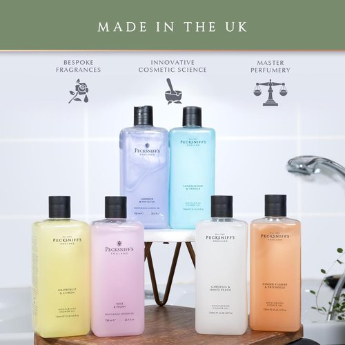Pecksniff's 1L Shower Gel (CORE) Sandalwood Vanilla