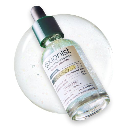 Dictionist Amino Acid Ampoule, 30 lm, Beauty Essence, Skin Texture, Exfoliating Care, Elasticity, Moisturizing