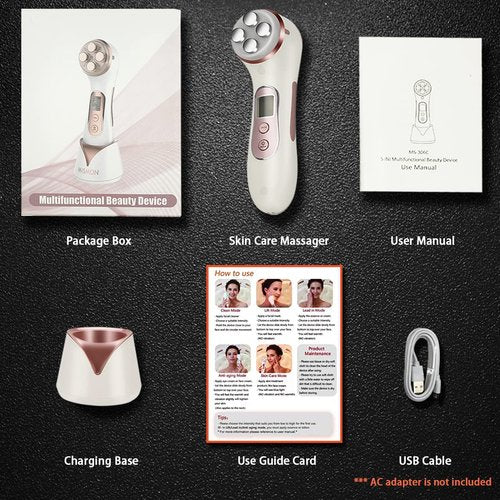 Daily Skin Care Massager Moisturizing Skin Anti-Aging Reducing Wrinkles Firming Face Relieving Stress for Face and Neck
