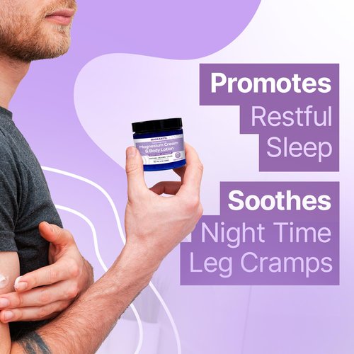 Basic Vigor Migrastil Extra Strength Neuropathy Cream & Lavender Magnesium Cream Bundle
